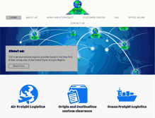 Tablet Screenshot of citizensglobalcargo.net